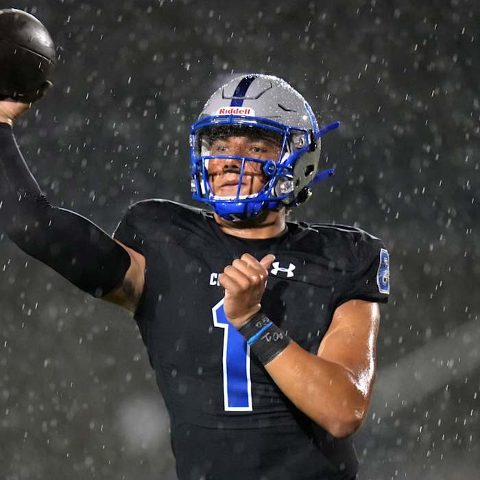 Five-star 2024 quarterback Dylan Raiola.